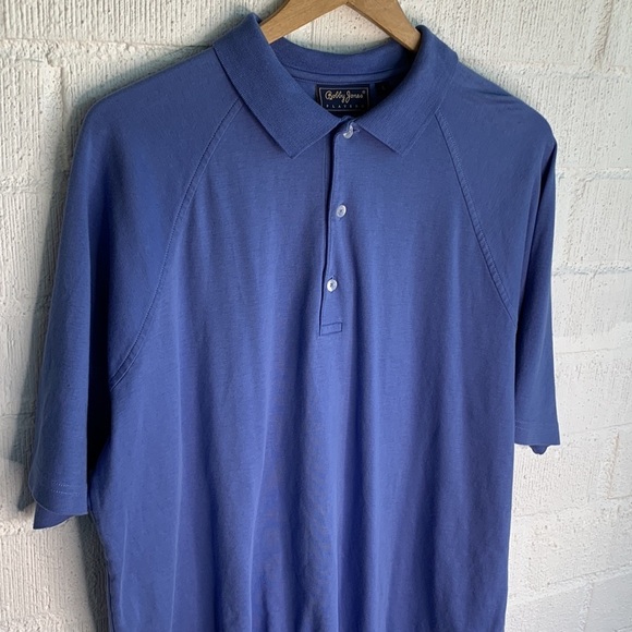 Bobby Jones Players Blue Polo Cotton Shirt sz L - Picture 2 of 7